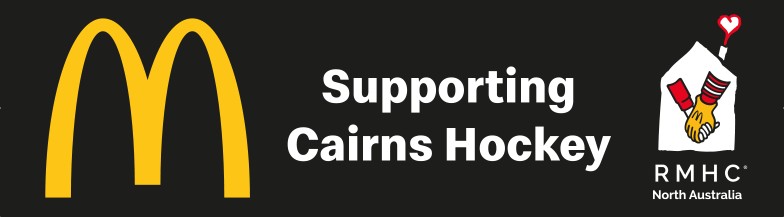 McDonald and Ronald McDonald House Charity sponsor Cairns Hockey Association