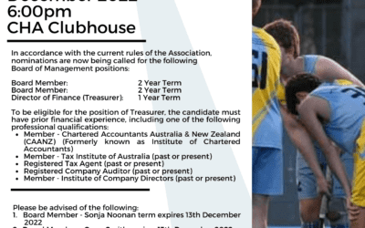 Cairns Hockey 2022 Annual General Meeting